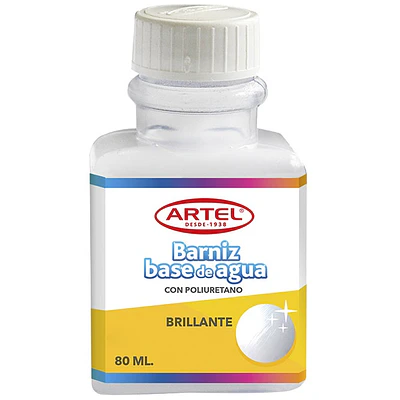 Artel - Barniz A Base De Agua Frasco 80Ml - 