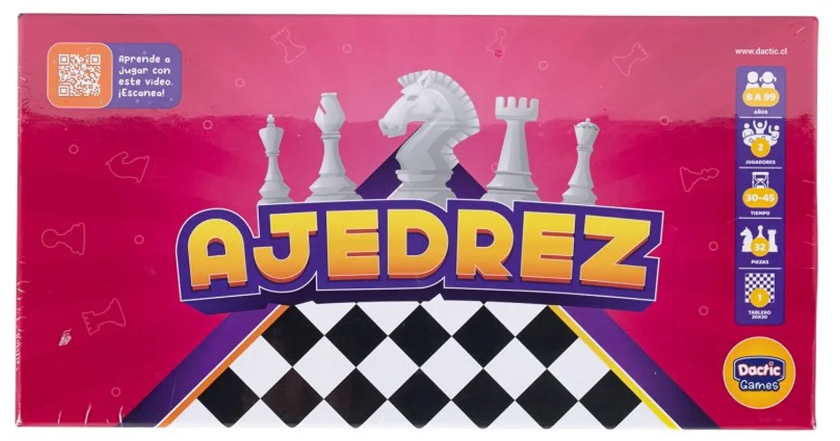 Ajedrez Dactic 30x30 Magnético