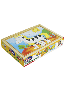 Puzzle Animal Madera - Dactic
