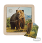 Puzzle Imagen Oso Madera - Dactic - Miniatura 2