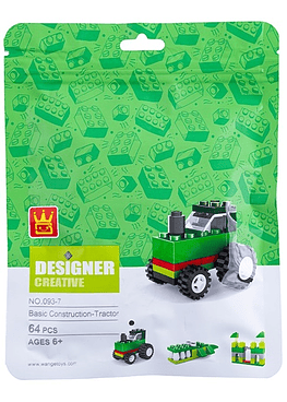 Tractor 3 En 1 Armable - Wange