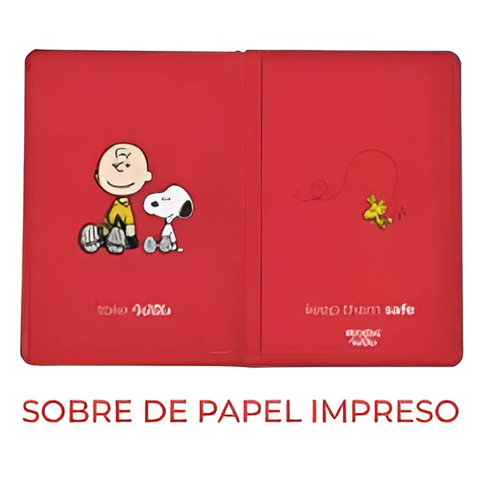 Libreta Snoopy - A5 - Hojas Lineadas - 80hjs - Mooving