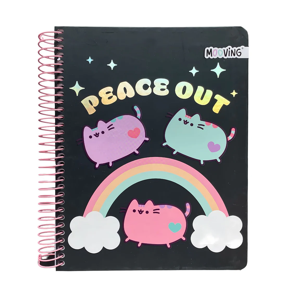 Mooving - Cuaderno Triple 1/2 Oficio - Diseño Pusheen