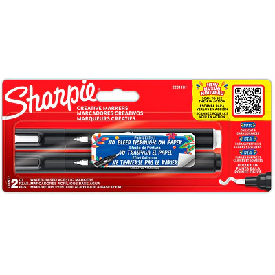 Sharpie - Marcadores Acrilicos - 2UN.