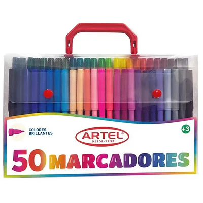 Artel - Estuche 50 Marcadores 