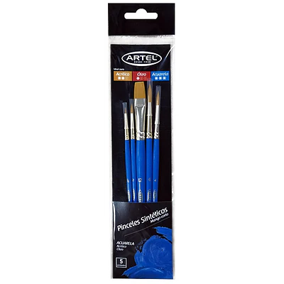 Artel - Set 5 Pinceles Para Acuarela