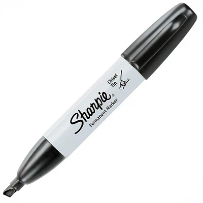 Sharpie - Marcadores Permanentes Punta Biselada Negro