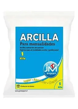 Jm - Arcilla Escolar - 1 Kg