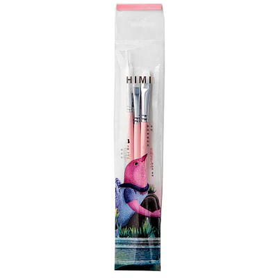 Himi - Set Pinceles Para Pintar - 3 Un - Rosados