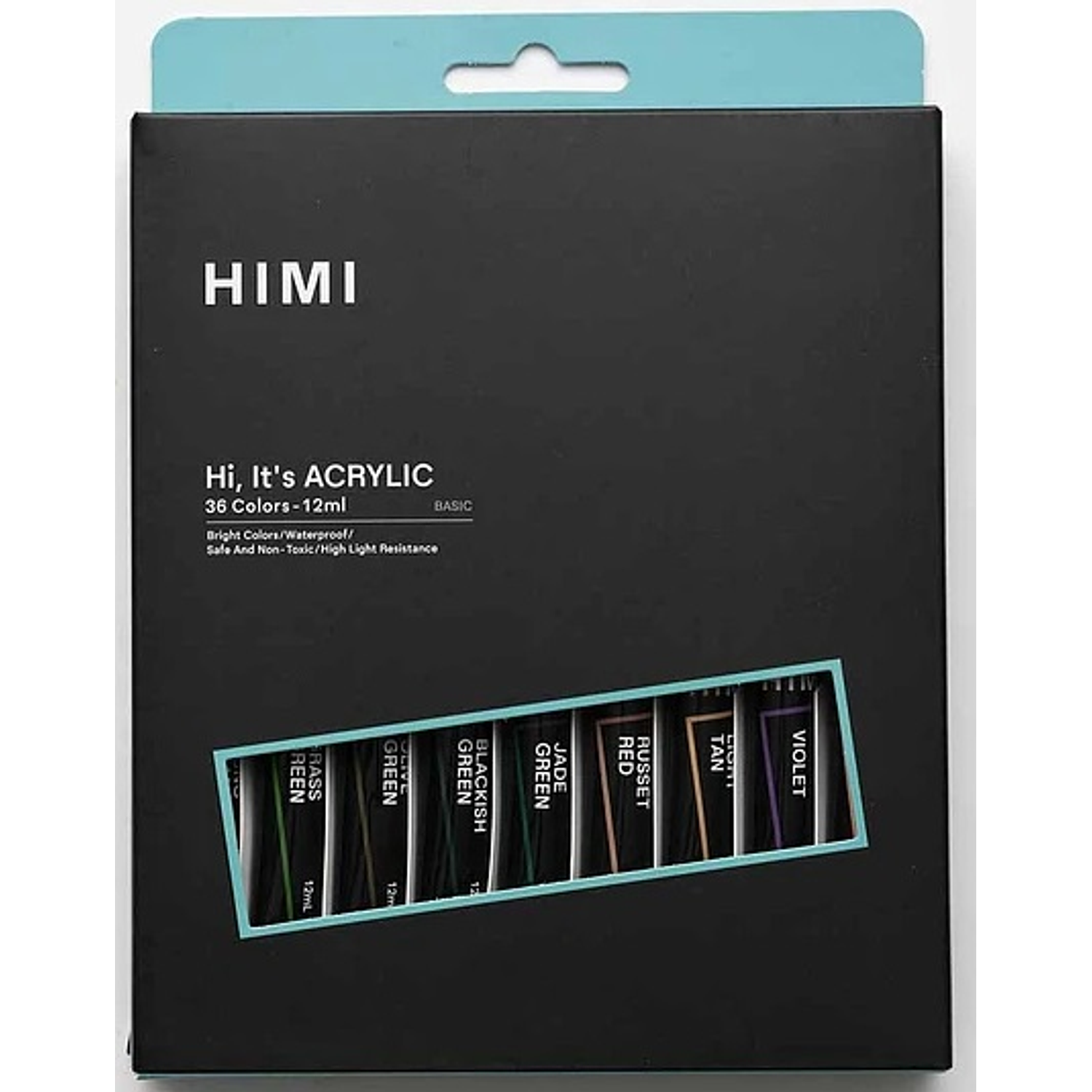 Himi - Acrilicos 36 Colores - 12 ML 1