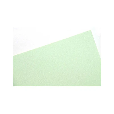 Opalina Gofrada - Color Green Light - 30 Hojas Oficio - 200 GR