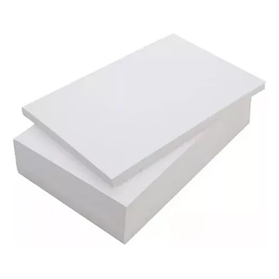 Opalina Gofrada - Color Blanca - 100 Hojas Carta - 200 GR