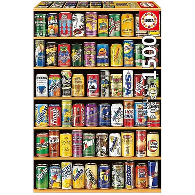 Educa - Puzzle Latas de 1500 Piezas - 85x60 cm