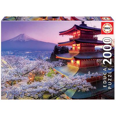 Educa - Puzzle Monte Fuji, Japón de 2000 Piezas - 96x68 cm