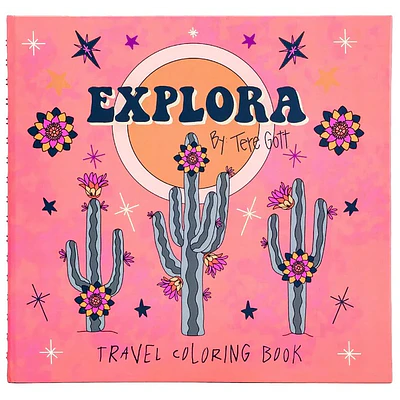 Tere Gott - Libro Coloring EXPLORA - Papel 240 Gr