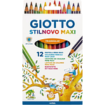 Giotto - Lapices De 12 Colores Maxi Stillnovo 