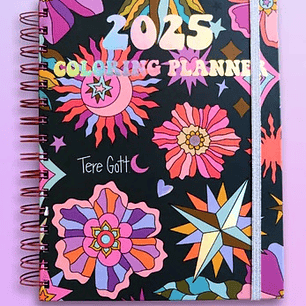 Tere Gott - Coloring Planner 2025 - Edicion Limitada