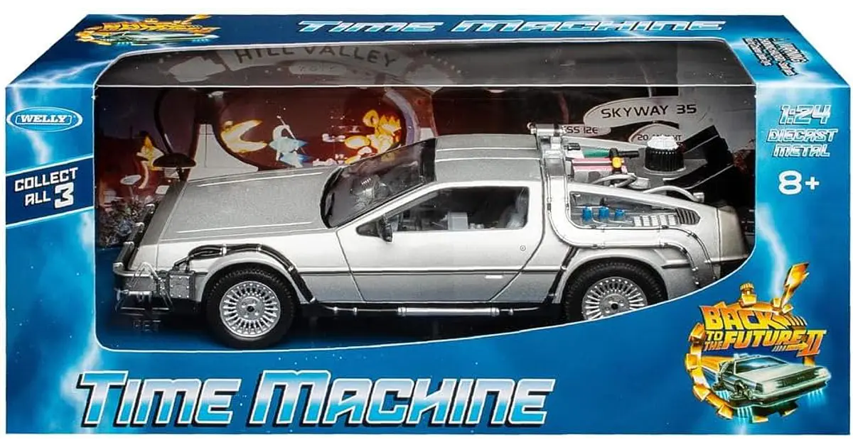 Welly - DeLorean Back to the Future 2 - Escala 1/24