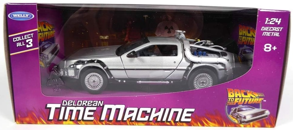 Welly - DeLorean Back to the Future 1 - Escala 1/24