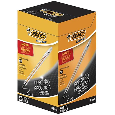 Bic - Lapiz Pasta Fino Negro - 50Un