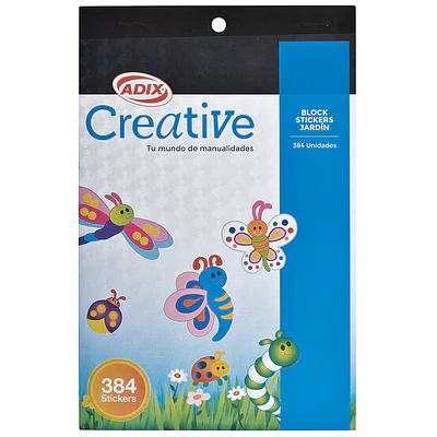 Adix - Block Sticker Jardin - 384 UN