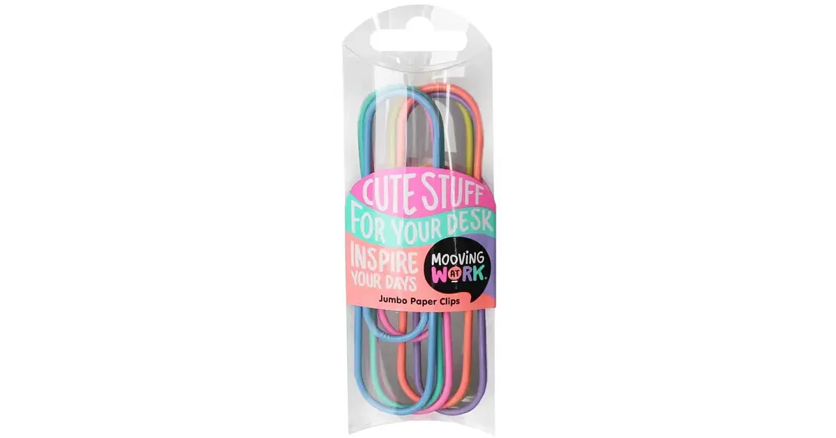 Mooving - MAW MANIA - Jumbo Paper Clips x ... | Libreria Globo | Tu ...