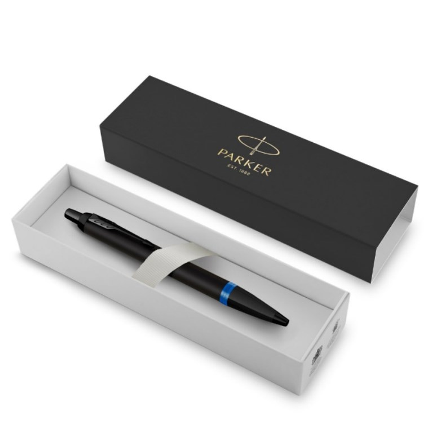 Parker - Pluma Fuente IM Vibrant Rings Azul 2