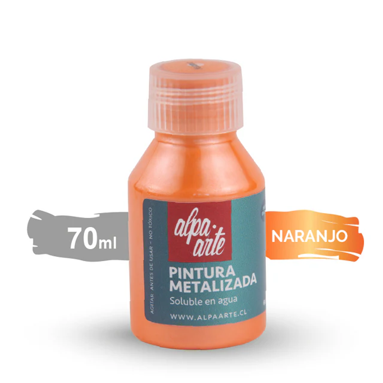 Alpa Arte - Pintura Acrílica Metalizada - 70ML 7