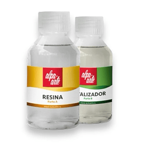 Alpa Arte - Resina Cristal - 70+70 ml