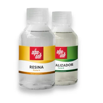 Alpa Arte - Resina Cristal - 70+70 ml
