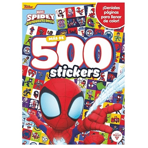 Mooving - Libro Actividades y 500 Stickers - Spidey