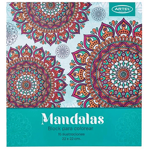 Artel - Block Para Colorear Mandalas