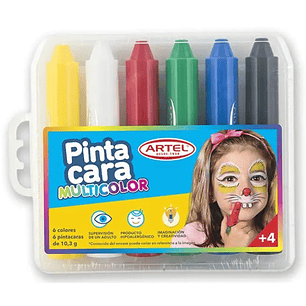 Artel - Pinta Cara 6 Colores