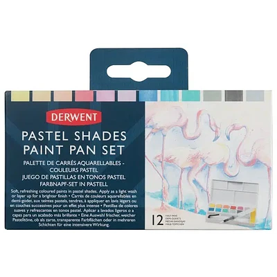 Derwent - Acuarelas Pastel Shade 12 Colores