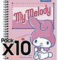 Proarte - Cuaderno Universitario My Melody - Pack 10 UN - Miniatura 1