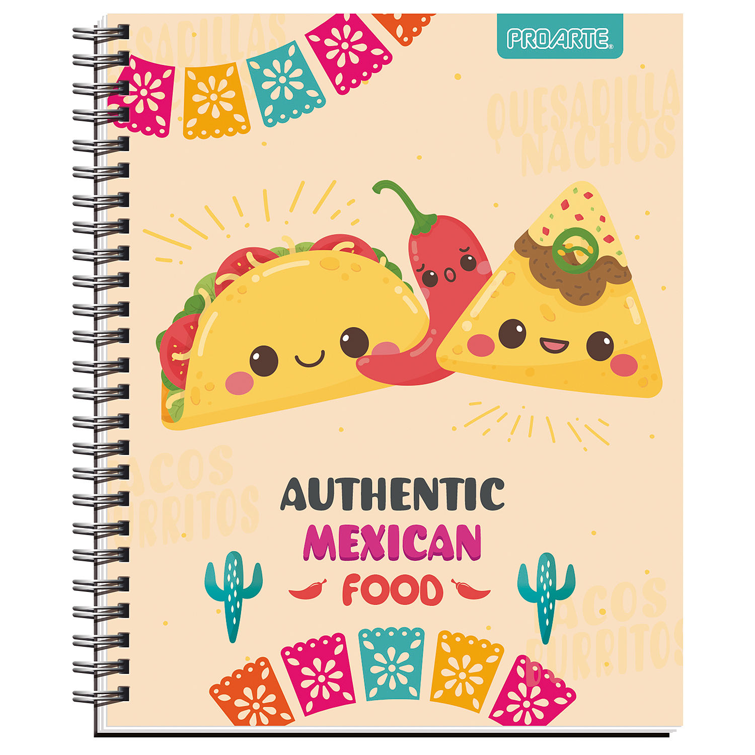 Proarte - Cuaderno Universitario Cute - Pack 10 UN 6