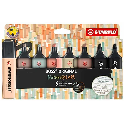 Stabilo - Destacadores 8 Colores Naturaleza