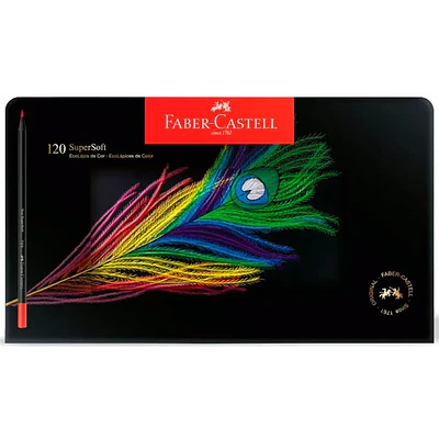 Faber Castell - Lapices de Colores x120 Supersoft
