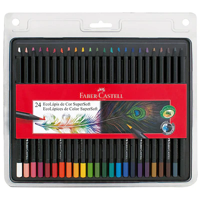 Faber Castell - Lapices de Colores x24 Supersoft