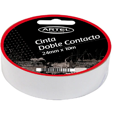 Artel - Cinta Doble Contacto Rollo 24Mm X 10Mt