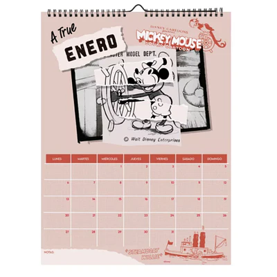 Mooving - Calendario 2026 - Mickey & Friends