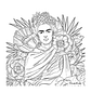 Artel - Block para colorear Frida Kahlo - Miniatura 4
