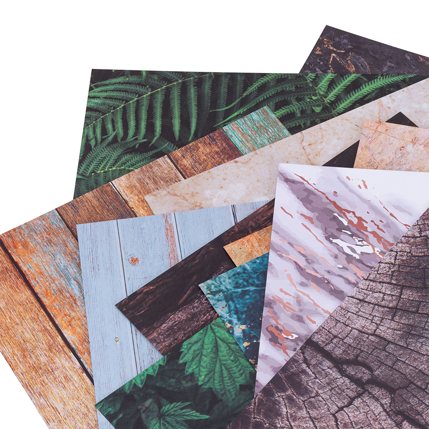 Adix - Cartulina 12 Diseńos Textura Natural 24 Un - 180Gr 5