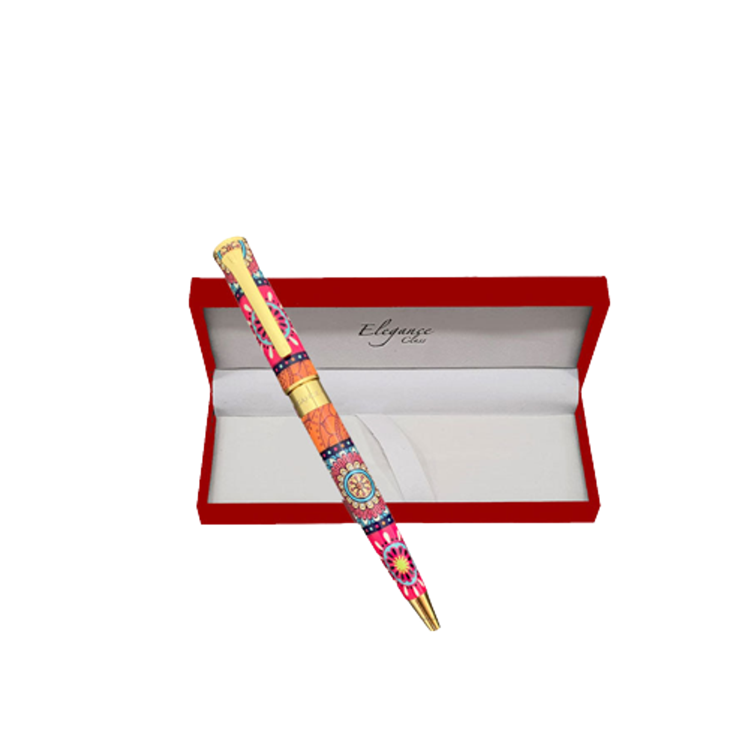 Elegance - Boligrafo Mandala Coral 2