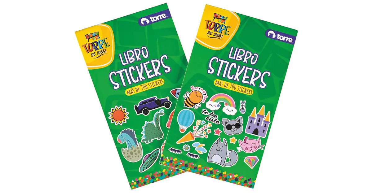 Torre - Libro De Stickers 20 Hjs | Libreria Globo | Tu aliado en el ...