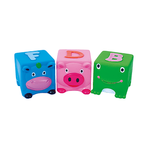 Dactic - Cubo Animales y Letras - 6 UN