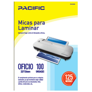 Pacific - Termolaminado Oficio 125 Micrones