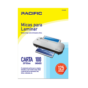 Pacific - Termolaminado Carta 125 Micrones