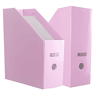 Nuovo - Caja Revistera Rosado Pastel