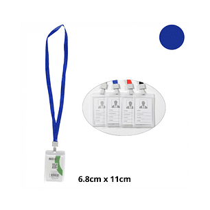 Nuovo - Portacredencial con Cinta - 6.8x11CM